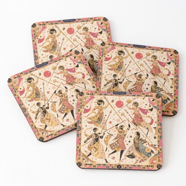 Item preview, Tarot card 'Five of Wands'. designed and sold by Natalia-Vlad.