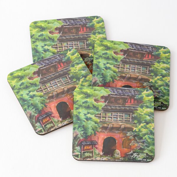 Item preview, Ghibli Hidden Forest Temple designed and sold by jadexjournal.