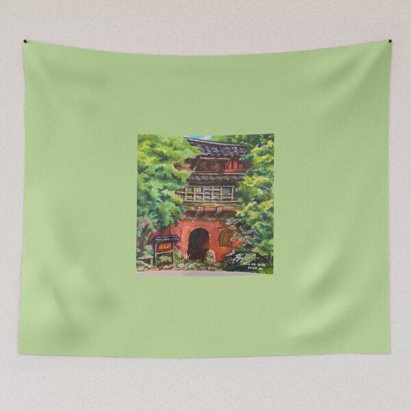 Item preview, Ghibli Hidden Forest Temple designed and sold by jadexjournal.