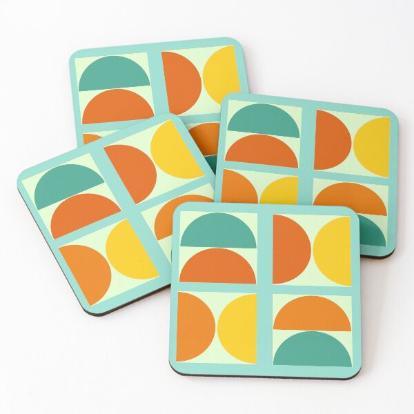 Item preview, Mid Century Modern Shapes (Bright Collection) designed and sold by CreatifyArtHub.