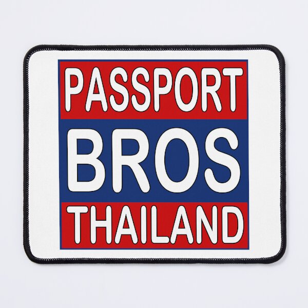 Item preview, Passport Bros; Thailand; designed and sold by StickerApe.