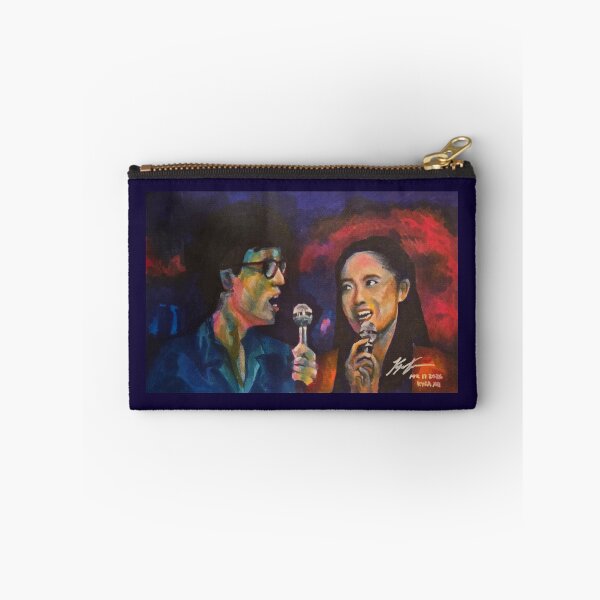 Item preview, Gouache Singing Duet Portrait Painting designed and sold by jadexjournal.
