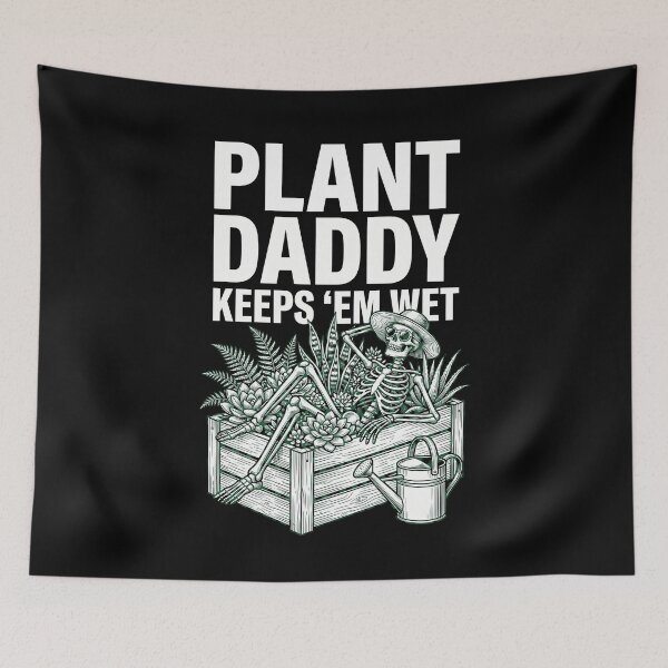 Item preview, Plant Daddy Keeps 'Em Wet Gardening Plant Lover Men designed and sold by SofenArt.