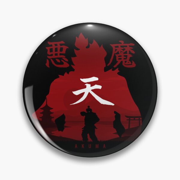 Item preview, Street Fighter - Akuma Negative Illusion Art  designed and sold by Wateus.