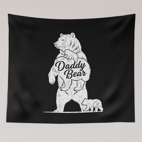 Item preview, Daddy Bear Fatherhood Family Dad Papa Fathers Day New Dad designed and sold by SofenArt.