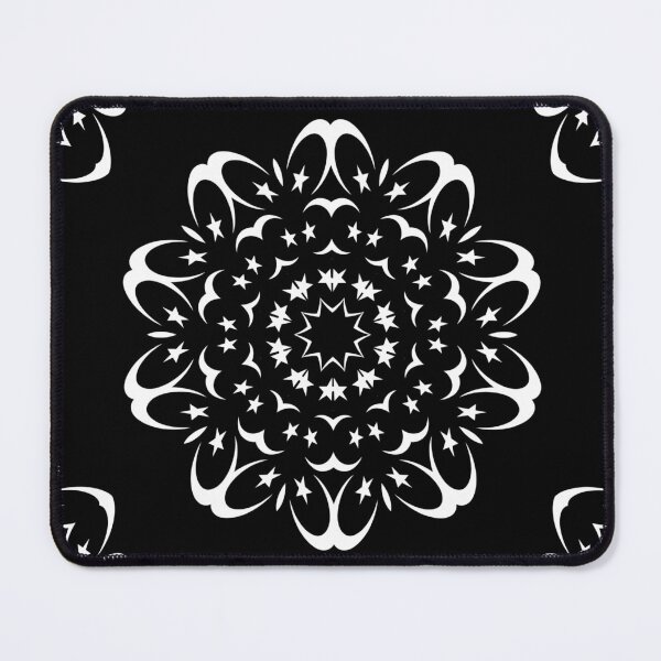 Item preview, This is picture of line shape flowers pattern utilizes with black background  designed and sold by JK1989.