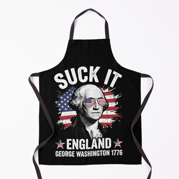 Item preview, Suck It England George Washington 1776 American Patriot designed and sold by SofenArt.