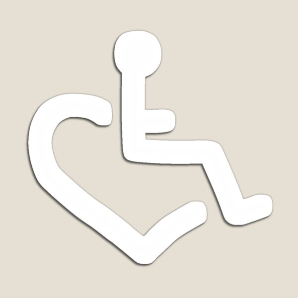 Aperçu de l'œuvre Fauteuil roulant cardiaque handicapé créée et vendue par WCFreckles.