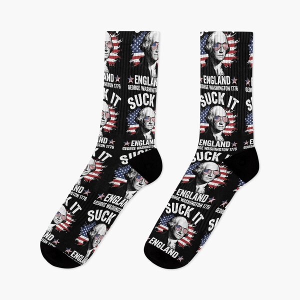 Item preview, Suck It England George Washington 1776 American Patriot designed and sold by SofenArt.