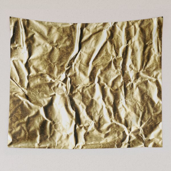 Item preview, vintage pleats ironing crinkle look wrinkled shabby chic sepia designed and sold by Luzi Illustrella.