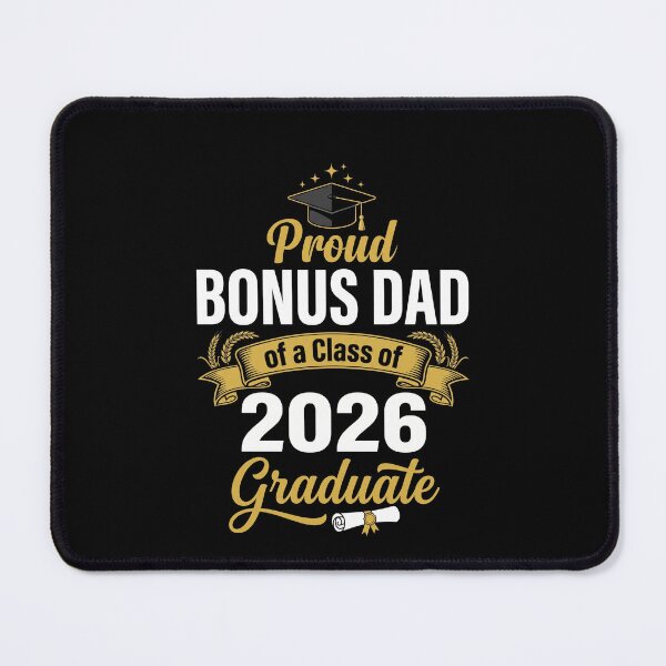 Item preview, Proud Bonus Dad Of A Class Of 2026 Graduate Graduation Stepdad Family designed and sold by SofenArt.