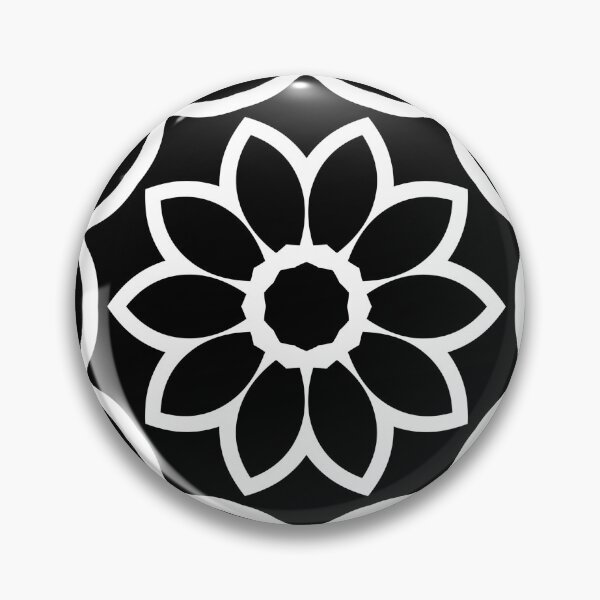Item preview, This is picture of line shape flowers pattern utilizes with black background  designed and sold by JK1989.