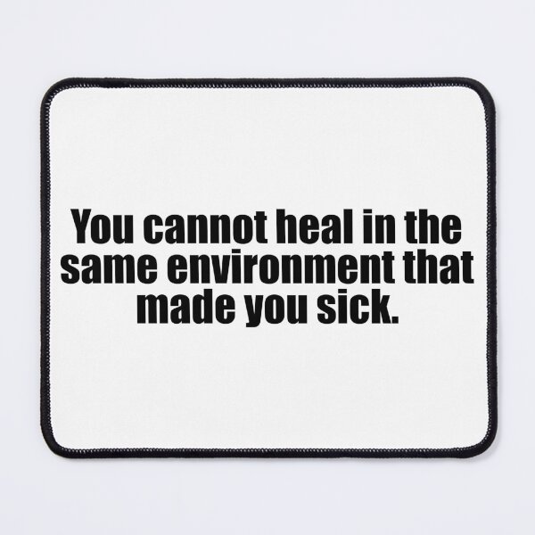 Item preview, You cannot heal in the same environment designed and sold by DT creations.
