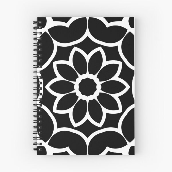 Item preview, This is picture of line shape flowers pattern utilizes with black background  designed and sold by JK1989.