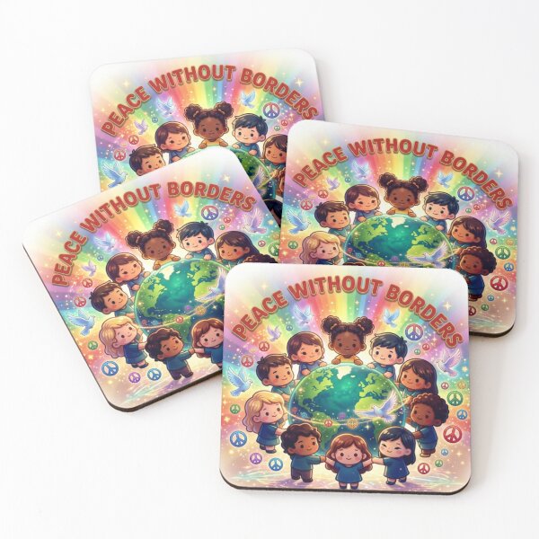 Item preview, Peace Without Borders – Unity for All designed and sold by GoGreenlove.