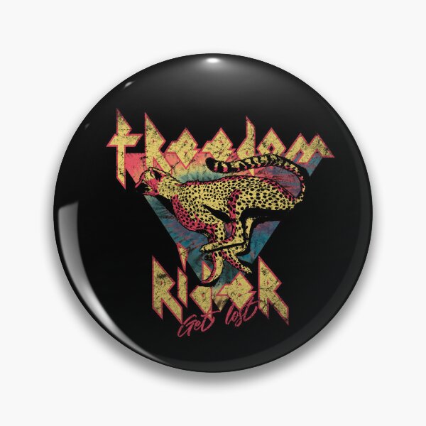 Item preview, Vintage Freedom Rider Cheetah Rock Graphic designed and sold by The secret storage room.