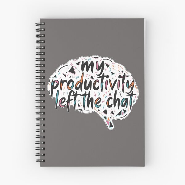 Item preview, My Productivity Left the Chat (ADHD Chaos Mode) designed and sold by ismailouadoch.