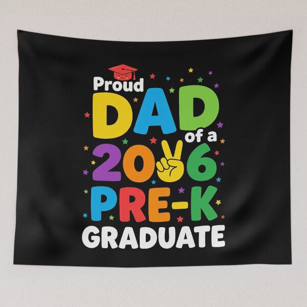 Item preview, Proud Dad Of A 2026 Pre-K Graduate Prekindergarten Graduation Father Parent designed and sold by SofenArt.