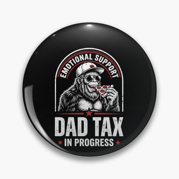 Item preview, Emotional Support Dad Tax In Progress Funny Father Gift Husband designed and sold by SofenArt.