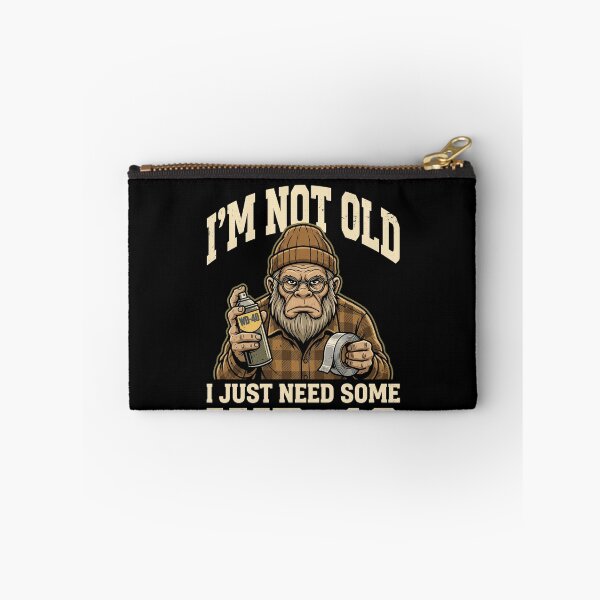 Item preview, I'm Not Old I Just Need Some WD-40 & Duct Tape Bigfoot Handyman Dad Grandpa Humor designed and sold by SofenArt.