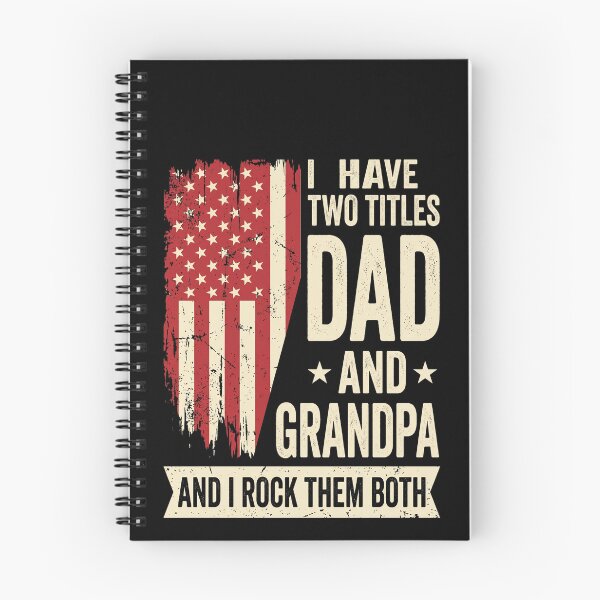Item preview, I Have Two Titles Dad And Grandpa And I Rock Them Both Patriotic American Grandfather Father designed and sold by SofenArt.