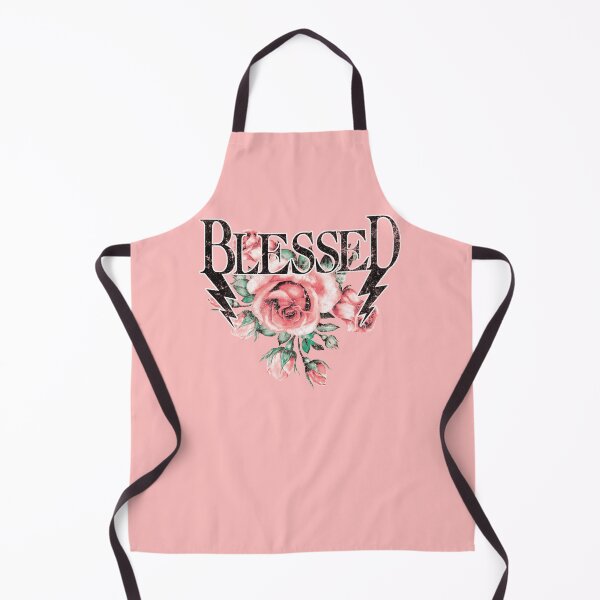 Item preview, Vintage Blessed Metal Font Watercolor Rose designed and sold by The secret storage room.
