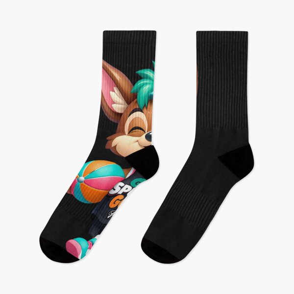 Item preview, Energetic Cartoon Fox Basketball Mascot Design designed and sold by Tsugraf Designs.