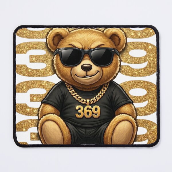 Item preview, 369 Gold Bear designed and sold by 369 Merch.