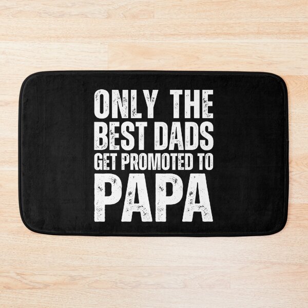 Item preview, Only The Best Dads Get Promoted To Papa New Grandfather Announcement Grandparent Gift designed and sold by SofenArt.