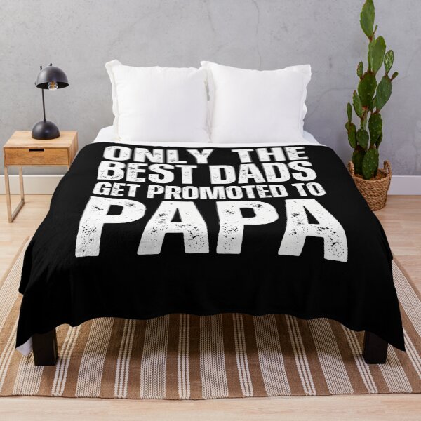 Item preview, Only The Best Dads Get Promoted To Papa New Grandfather Announcement Grandparent Gift designed and sold by SofenArt.