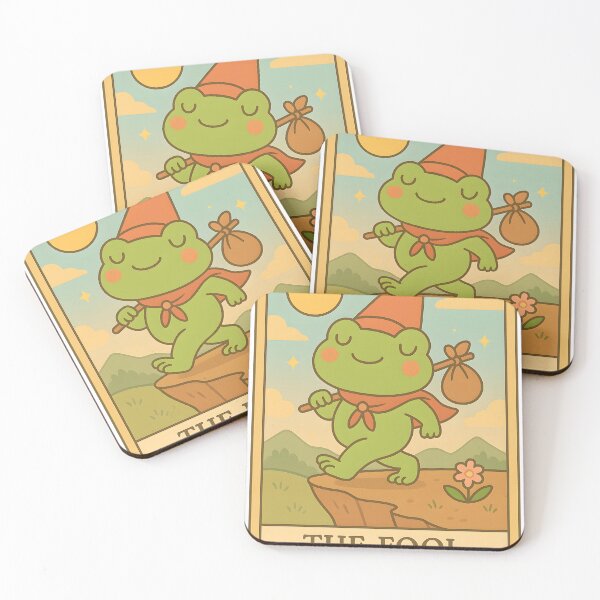 Item preview, The Fool - Tarotoads!  designed and sold by Toadally Tarot.
