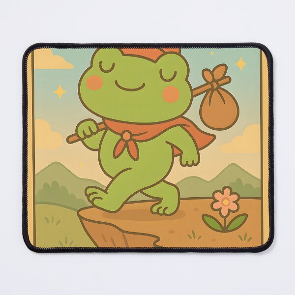 Item preview, The Fool - Tarotoads! designed and sold by Toadally Tarot.