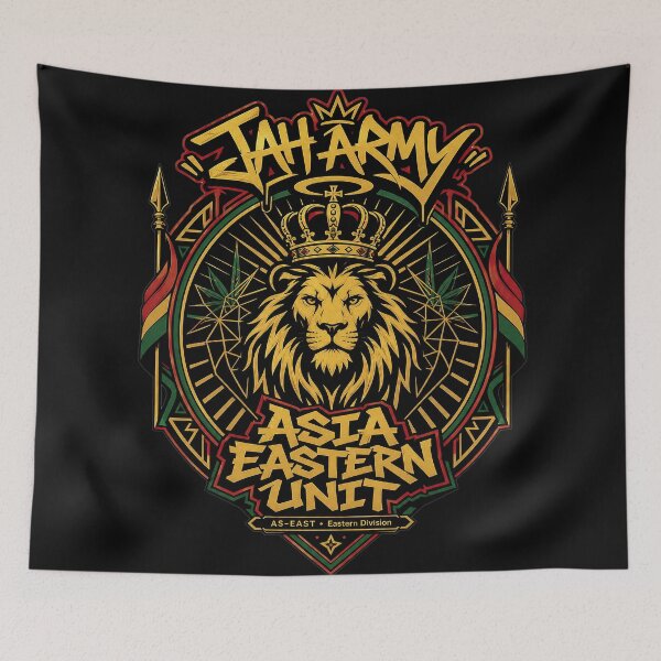Item preview, JAH ARMY: ASIA EASTERN UNIT designed and sold by SavvyEarth.