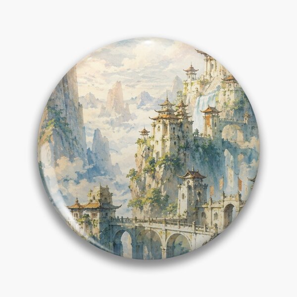 Item preview, Celestial Peaks of the Air Nomads designed and sold by Escape The Reality.