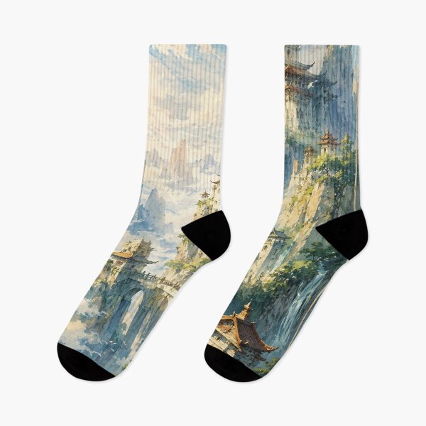 Item preview, Celestial Peaks of the Air Nomads designed and sold by Escape The Reality.
