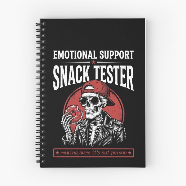 Item preview, Emotional Support Snack Tester Making Sure It's Not Poison Funny Foodie Humor designed and sold by SofenArt.