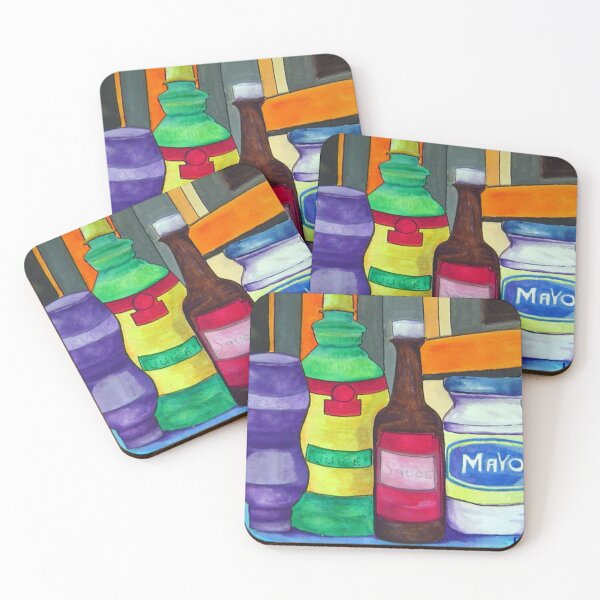 Item preview, Condiments in Watercolor designed and sold by Little Mom's Art Shop.