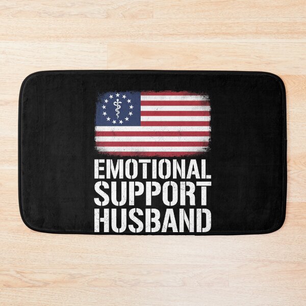 Item preview, Emotional Support Husband Do Not Pet Funny Relationship Humor Wife Spouse Gift designed and sold by SofenArt.