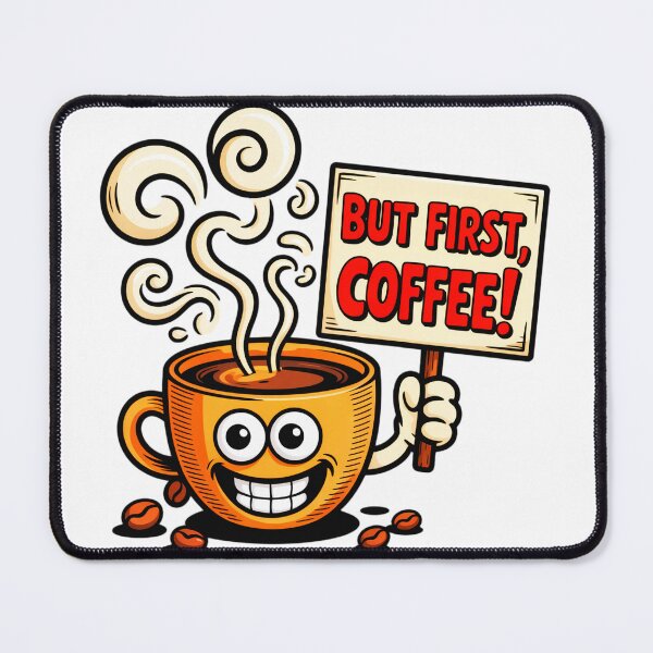 Item preview, Funny But First Coffee designed and sold by SteezeeStore.