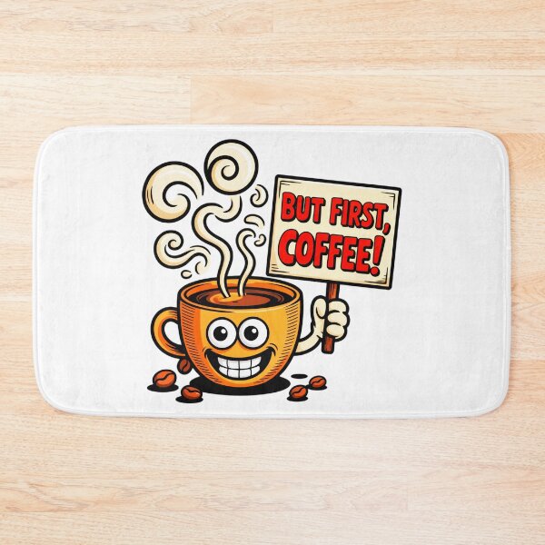 Item preview, Funny But First Coffee designed and sold by SteezeeStore.