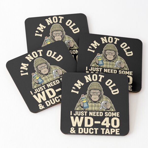 Item preview, I'm Not Old I Just Need Some WD-40 & Duct Tape Handy Person Mechanic Humor designed and sold by SofenArt.