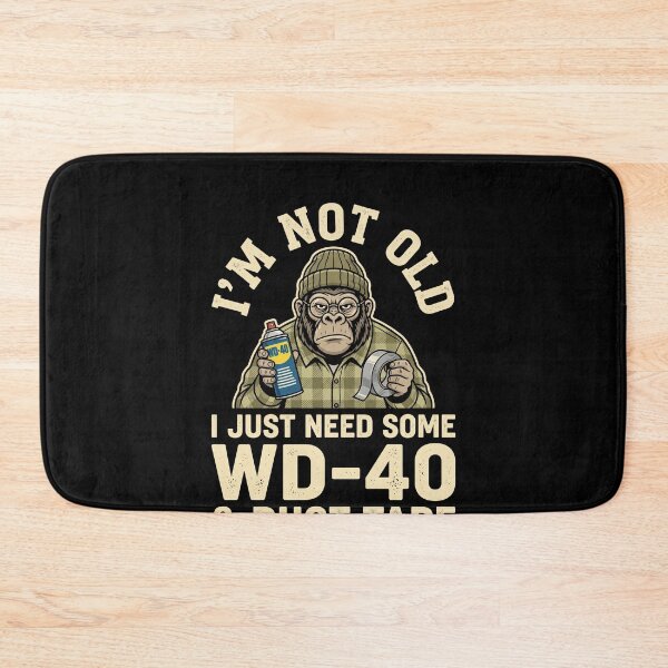 Item preview, I'm Not Old I Just Need Some WD-40 & Duct Tape Handy Person Mechanic Humor designed and sold by SofenArt.