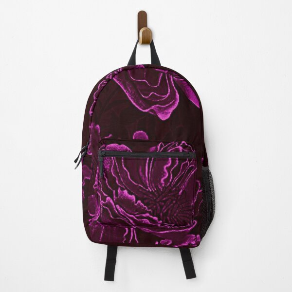 Item preview, Dark Purple Peony Art | Japanese Botanical Aesthetic | Gothic Floral Print designed and sold by BatNature.