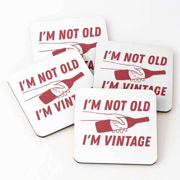 Artikelvorschau, Ich bin nicht alt, ich bin Vintage. entworfen und verkauft von BritishDelights.