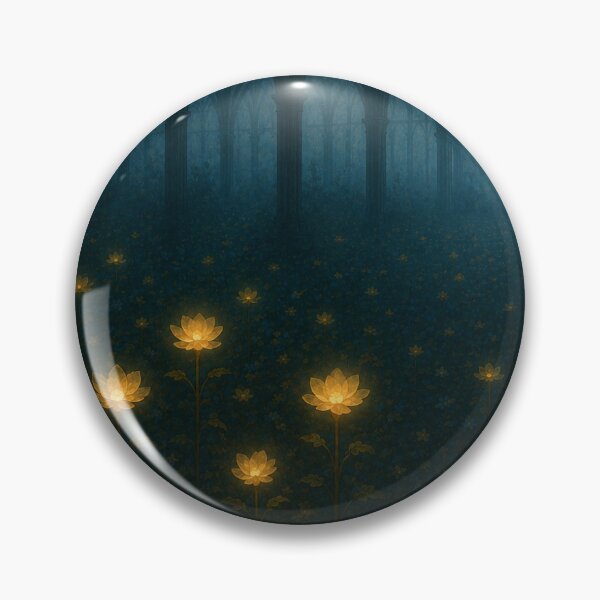 Item preview, Golden Bloom Cathedral | Dark Fantasy Floral Art designed and sold by Marj-VC.