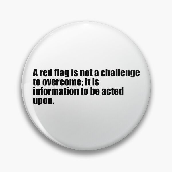 Item preview, A red flag is not a challenge designed and sold by DT creations.