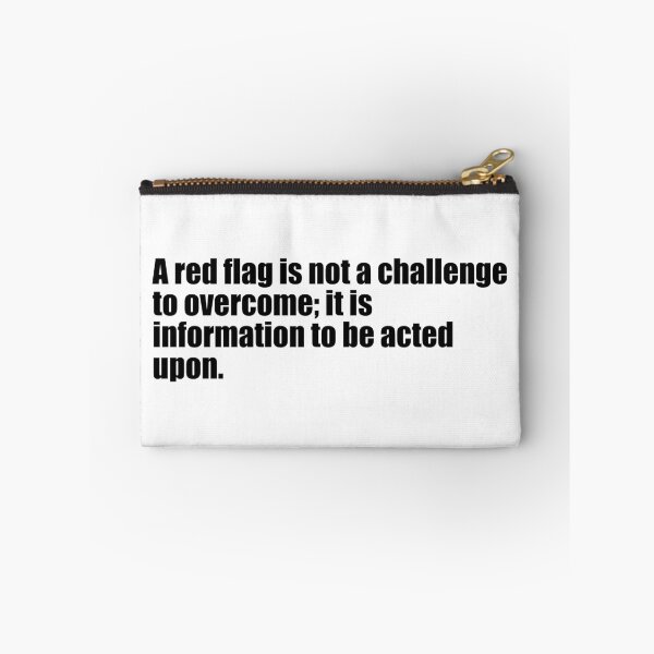 Item preview, A red flag is not a challenge designed and sold by DT creations.