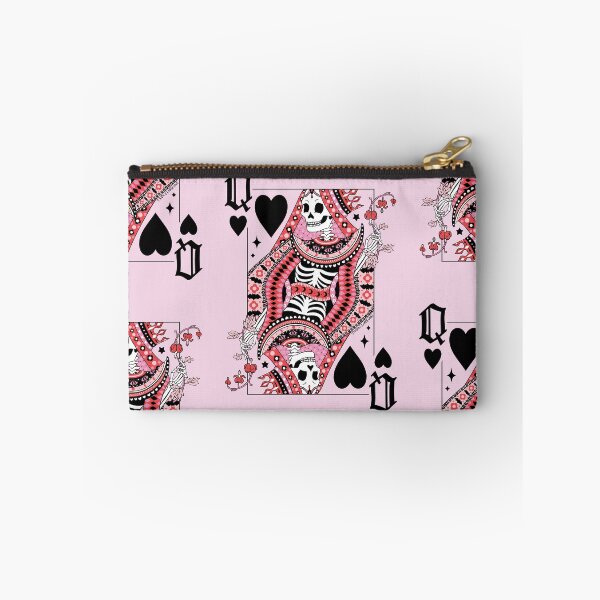 Item preview, Skeleton Queen of Hearts Playing Card designed and sold by StudioFloraLuna.
