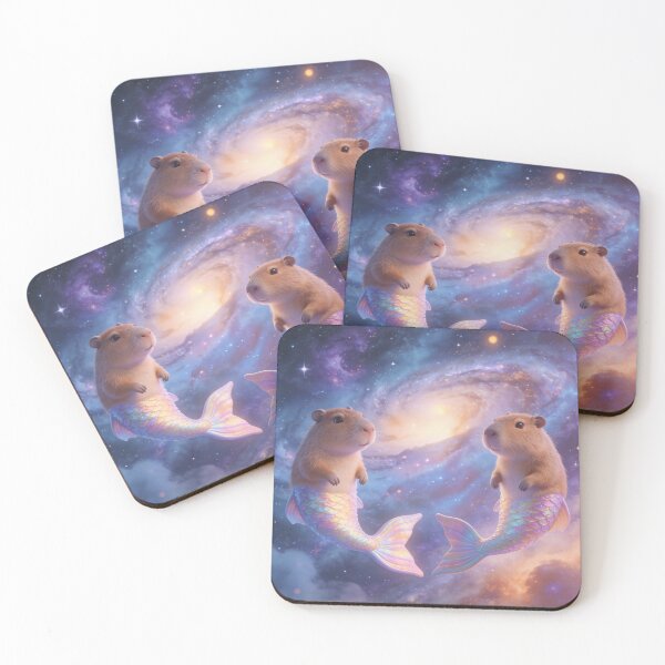 Item preview, Pisces Capybara in Space - Zodiac Signs designed and sold by silviaarzamendia.