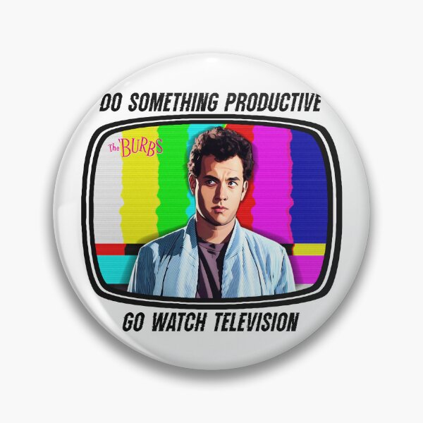 Item preview, Do Something Productive, Go Watch Television - The Burbs designed and sold by darklordpug.